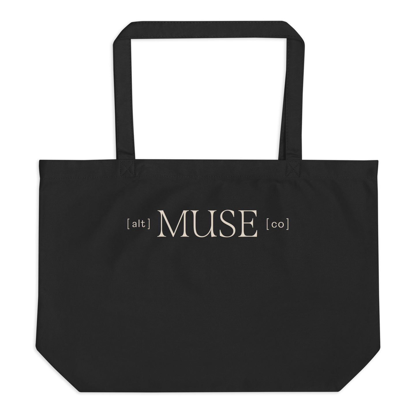 AltMuseCo large organic tote bag